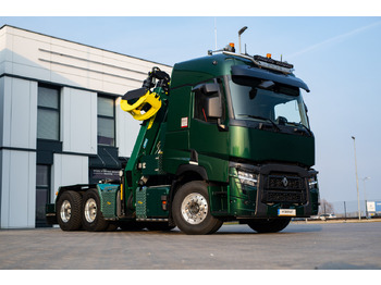 Camión forestal, Camión grúa para transporte de madera nuevo RENAULT TRUCKS C  P6X4 DO DŁUŻYC  Żuraw Tajfun Liv -270z 9.6  na stanie / Renault type C P6x4+ Tajfun  Liv  270z  9.6 m: foto 3
