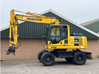 Excavadora de ruedas KOMATSU PW160