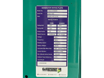 Leasing de Cummins C1675D5A - 1.675 kVA Generator - DPX-12626 Cummins C1675D5A - 1.675 kVA Generator - DPX-12626: foto 5 Leasing de Cummins C1675D5A - 1.675 kVA Generator - DPX-12626 Cummins C1675D5A - 1.675 kVA Generator - DPX-12626: foto 5