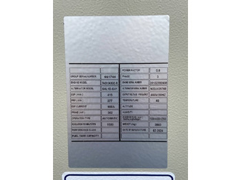 Generador industriale nuevo Volvo TAD1343GE-B - 415 kVA Generator - DPX-18879: foto 4