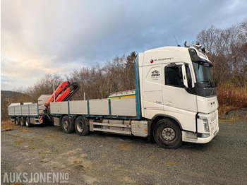 Camión grúa 2015 VOLVO FH540 6X2 Euro6 Kranbil med Palfinger PK16502: foto 4