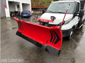 Camión caja abierta 2019 Iveco Daily planbil m/ Hilltip IceStriker og Western Wide-Out brøyteplog - EU godkjent til 04.11.2026: foto 5