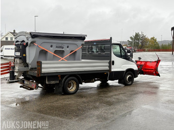 Camión caja abierta 2019 Iveco Daily planbil m/ Hilltip IceStriker og Western Wide-Out brøyteplog - EU godkjent til 04.11.2026: foto 3