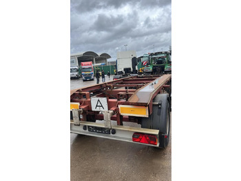 Remolque multilift/ Portacontenedores de cadenas Rohr Abroll Rohr BPW - import Recent DE: foto 3