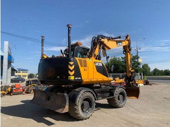 Excavadora de ruedas JCB JS 145 W+Engcon Rototilt+Sistem Laser 2D Leica Ico: foto 4