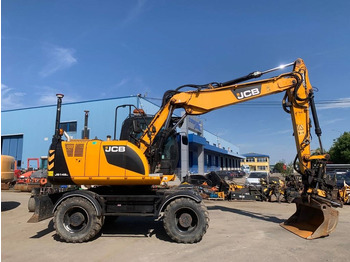 Excavadora de ruedas JCB JS 145 W+Engcon Rototilt+Sistem Laser 2D Leica Ico: foto 3