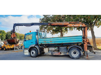 Camión volquete, Camión grúa Mercedes-Benz 1828K 4x2 Kipper KRAN+Funk/Greifer: foto 3 Camión volquete, Camión grúa Mercedes-Benz 1828K 4x2 Kipper KRAN+Funk/Greifer: foto 3