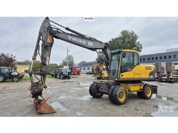 Excavadora de ruedas VOLVO EW160C