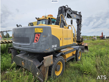 Excavadora de ruedas 2010 Volvo EW160C z rototilt i łyżką w zestawie: foto 5