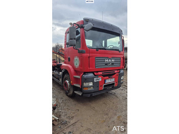 Camión portacontenedor de cadenas MAN TGA 18.430 (2006) MEILLER KIPPER (2007) skip loader: foto 4