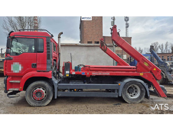 Camión portacontenedor de cadenas MAN TGA 18.430 (2006) MEILLER KIPPER (2007) skip loader: foto 5