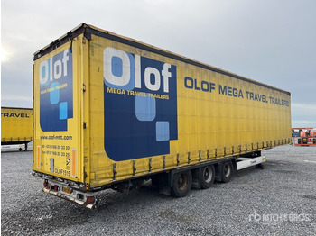 Remolque con toldo 2015 Krone Mega Sattelauflieger Curtain Side Trailer: foto 3