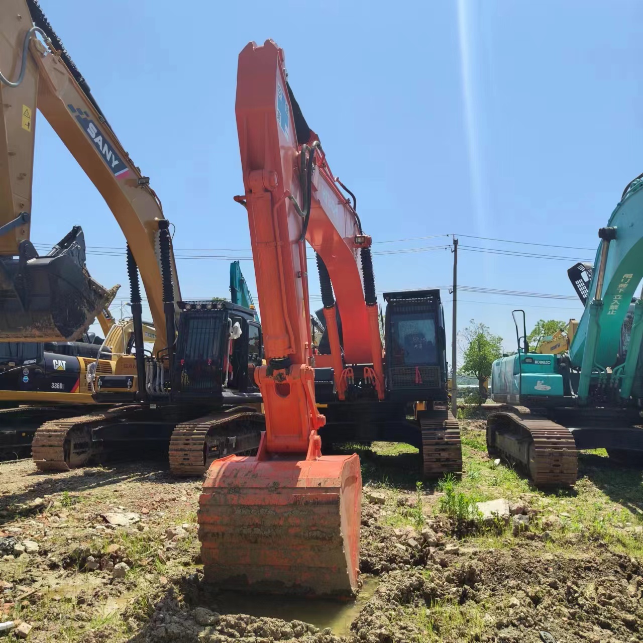 Excavadora de cadenas HITACHI ZX350: foto 2