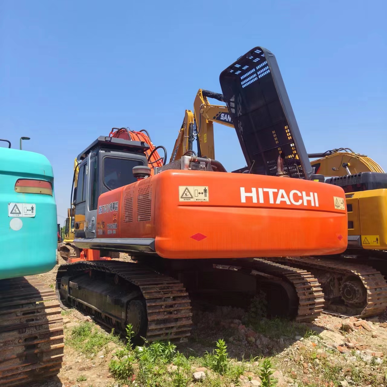 Excavadora de cadenas HITACHI ZX350: foto 4