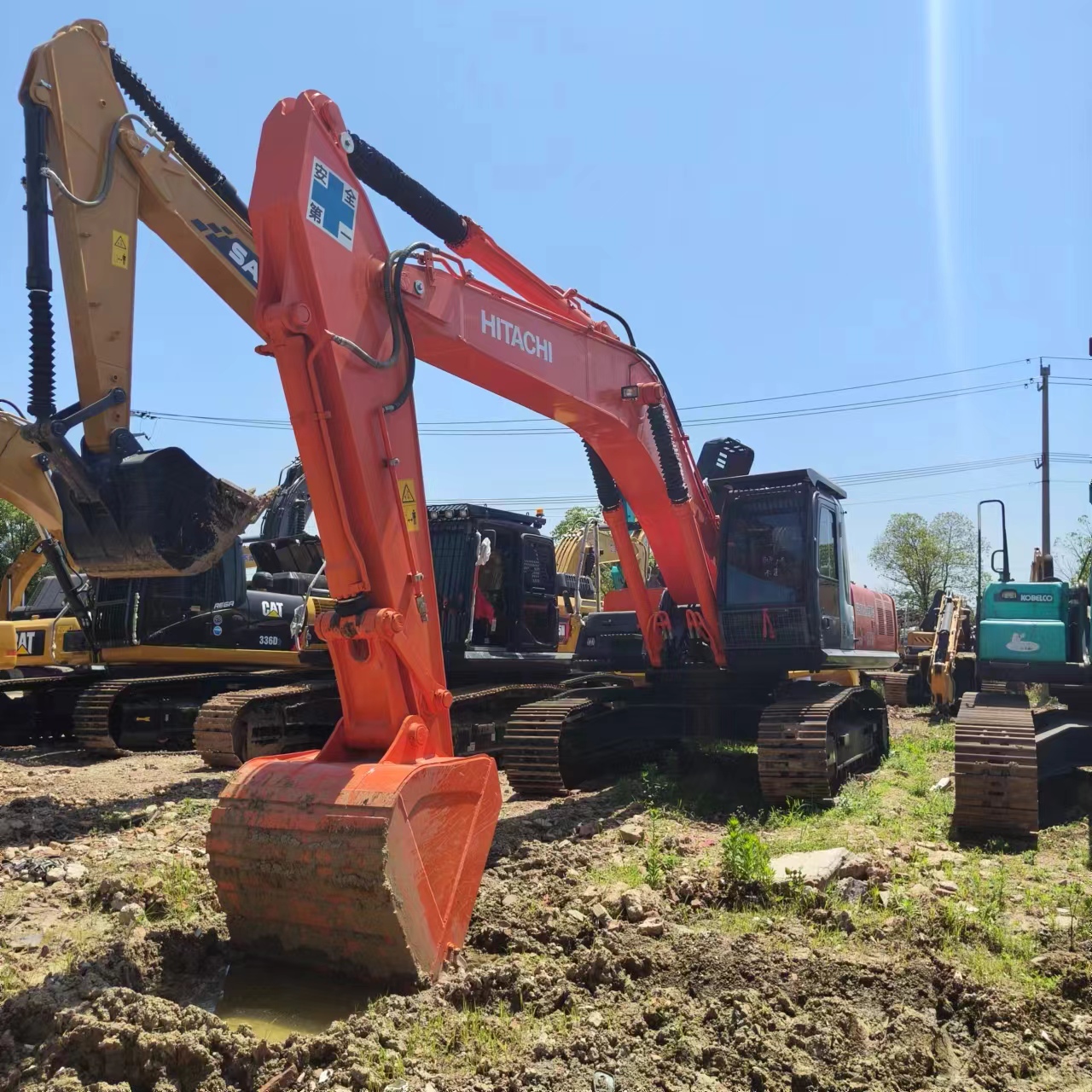 Excavadora de cadenas HITACHI ZX350: foto 3