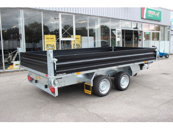 Remolque volquete Humbaur HTK 3500.37 Stahl Dreiseitenkipper Parabelfeder: foto 2