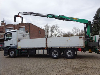 Camión caja abierta Mercedes-Benz 2543 Antos Baustoff +PK 26001  bis 20 m Auslage: foto 2