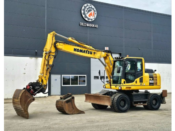 Excavadora de ruedas KOMATSU PW160