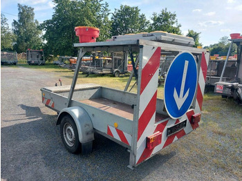 Remolque Trebbiner Absperrtafel Sperrwand Vz616 Nissen Horizont vz615: foto 3