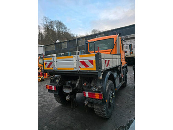 Camión volquete Unimog 405/12 U400 Bluetec 5 131000km  Mercedes-Benz Variopilot Hydrostat U300 500 U 400 Wechsellenkung: foto 5