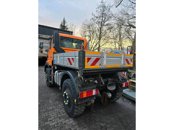 Camión volquete Unimog 405/12 U400 Bluetec 5 131000km  Mercedes-Benz Variopilot Hydrostat U300 500 U 400 Wechsellenkung: foto 3