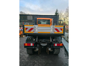 Camión volquete Unimog 405/12 U400 Bluetec 5 131000km  Mercedes-Benz Variopilot Hydrostat U300 500 U 400 Wechsellenkung: foto 4