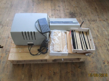 Encuadernadora WIRO SCHLIESSMASCHINE GBC 112-PM-1: foto 5