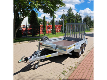 Remolque porta maquinaria nuevo PRZYCZEPA LAWETA DO MINIKOPARKI POD KOPARKĘ Z RAMPĄ 2700KG / MINI EXCAVATOR TRANSPORTER TRAILER WITH RAMPS 2700KG: foto 2