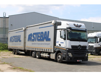 Camión lona MERCEDES-BENZ Actros 2542