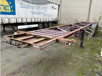 Remolque chasis VAN HOOL