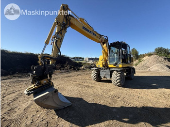 Excavadora de ruedas KOMATSU PW160
