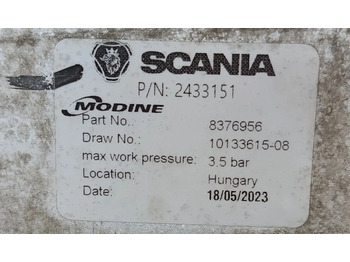 Intercooler para Camión Scania S CHŁODNICA POWIETRZA INTERCOOLER 2433151: foto 3