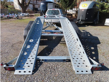 Remolque portavehículos Böckmann, Autotransporter, 2,7 to. kippbar, 100 km, PKW Anhänger: foto 2