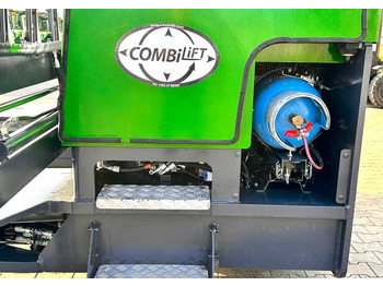 Carretilla de 4 vías Combilift C5000XL / LPG / AIR CONDITIONING / WIDE POSITIONER / DUPLEX MAST / ADJUSTABLE FORKS / NEW TIRES / EXCELLENT CONDITION!: foto 5