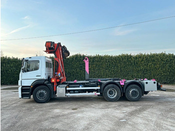 Camión multibasculante MERCEDES-BENZ MERCEDES AXOR 2533 SCARRABILE CON GRU E POLIPO: foto 5 Camión multibasculante MERCEDES-BENZ MERCEDES AXOR 2533 SCARRABILE CON GRU E POLIPO: foto 5