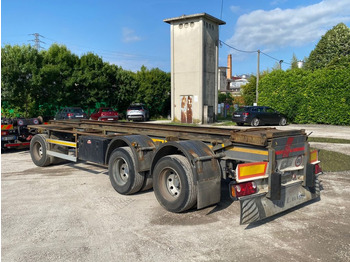 Remolque multilift/ Portacontenedores de cadenas ZORZI 26 R 070 19 A SCARRABILE BALESTRATO: foto 3