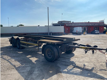 Remolque multilift/ Portacontenedores de cadenas ZORZI 26 R 070 19 A SCARRABILE BALESTRATO: foto 5