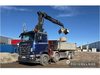 Camión grúa SCANIA R