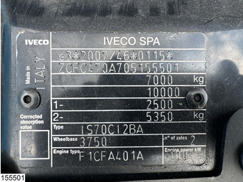 Camión caja cerrada Iveco 70C14 EURO 6, Dhollandia, Engine problem: foto 5