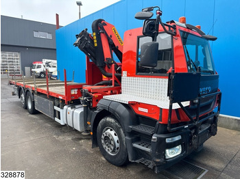 Camión caja abierta, Camión grúa Iveco Stralis 360 6x2, Euro 6, Palfinger, Remote: foto 3