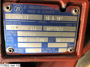 Caja de cambios ZF ECOSPLIT 16 S 181, Manual: foto 2