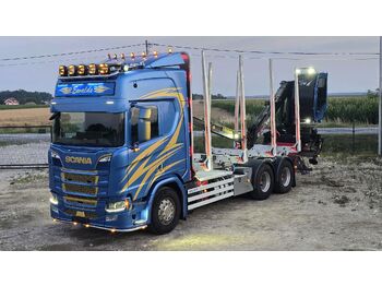 Camión forestal SCANIA R 650