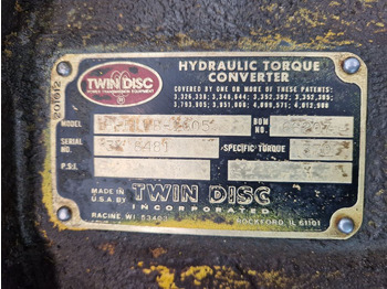 Caja de cambios TWIN DISC 8FLWB-1605: foto 3