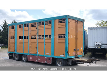 Remolque transporte de ganado Menke-Janzen Menke 2 Stock  Vollalu 8 m Hubdach Viehanhänger: foto 3