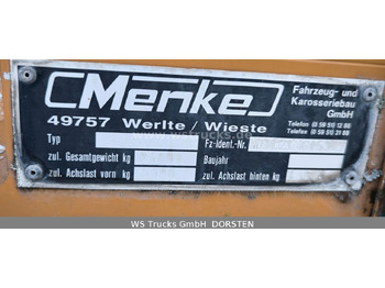Remolque transporte de ganado Menke-Janzen Menke 2 Stock  Vollalu 8 m Hubdach Viehanhänger: foto 4