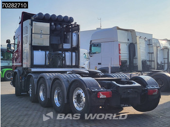 Cabeza tractora Scania R730 8X4 160T! 10x4 Retarder 2x Tanks Big-Axle Drumbrakes Full-Air Hydraulik Navi Standklima Alcoa's: foto 2