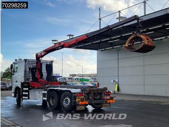 Leasing de DAF XF105.410 XF 6X2 NL-Truck HMF 1643 Z2 Crane 24T Container system Lift+Steering-Axle Euro 5 DAF XF105.410 XF 6X2 NL-Truck HMF 1643 Z2 Crane 24T Container system Lift+Steering-Axle Euro 5: foto 2