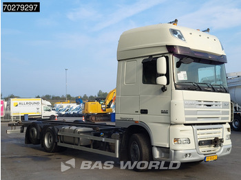 Camión portacontenedore/ Intercambiable DAF XF105.460 XF 6X2 NL-Truck BDF Lift+steering axle Manual Euro 5: foto 3