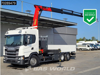 Camión caja abierta SCANIA G 410