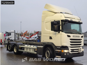 Camión portacontenedore/ Intercambiable Scania G450 G 6X2 Full air suspension Automatic Lift+steering Axle Euro 6: foto 3 Camión portacontenedore/ Intercambiable Scania G450 G 6X2 Full air suspension Automatic Lift+steering Axle Euro 6: foto 3